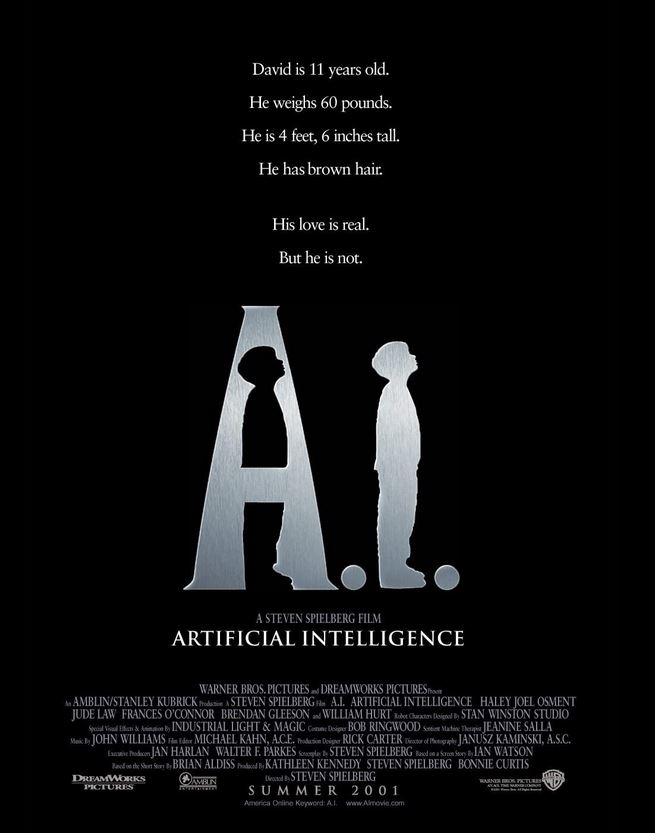 A.I. ARTIFICIAL INTELLIGENCE (Steven Spielberg, 2001)