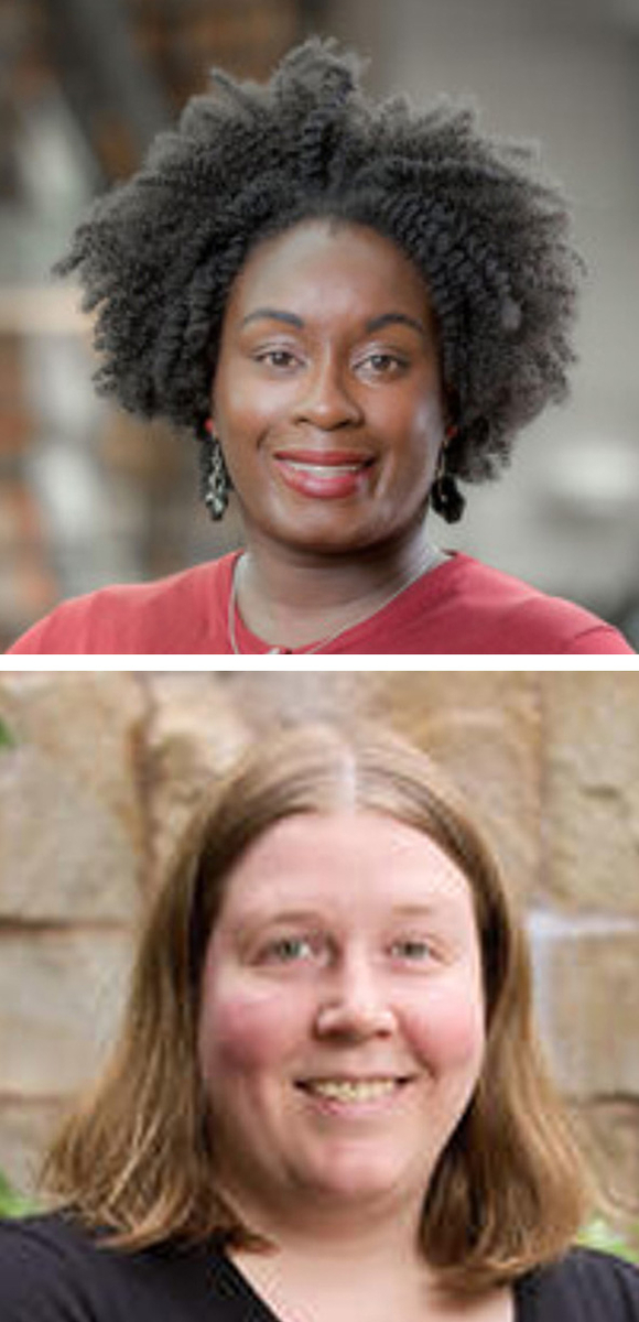 Lindsay Barnett and Sandra Aya Enimil